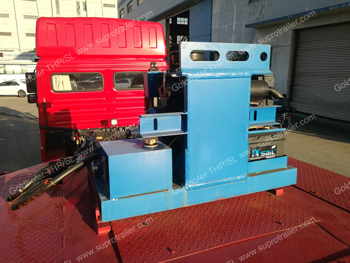 Goldhofer hydraulic modular trailer power pack