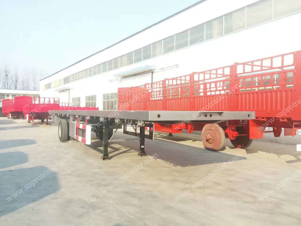 4 axle low bed trailer, 