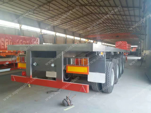 Flat bed trailers, 