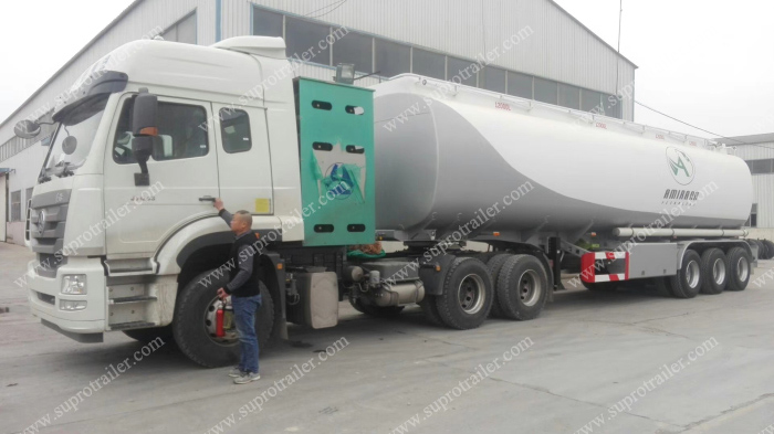 Fuel Oil tank semi trailer