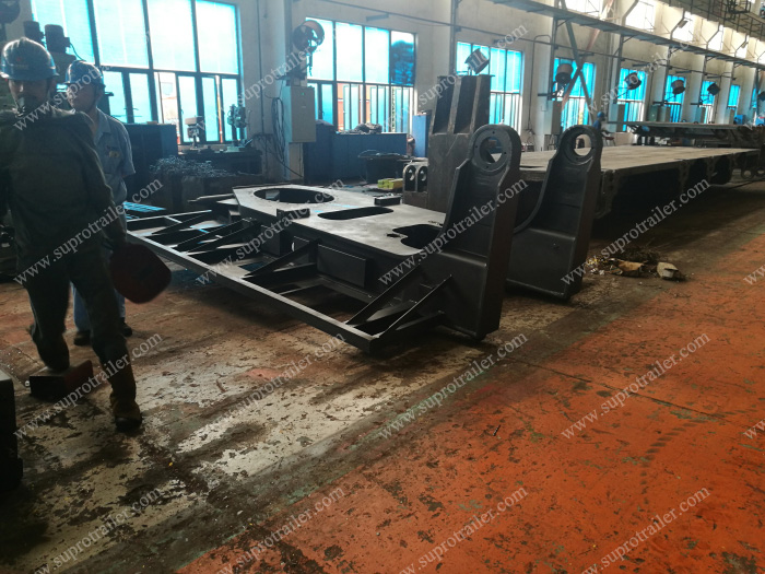 Mobile Transformer Substation hydraulic gooseneck