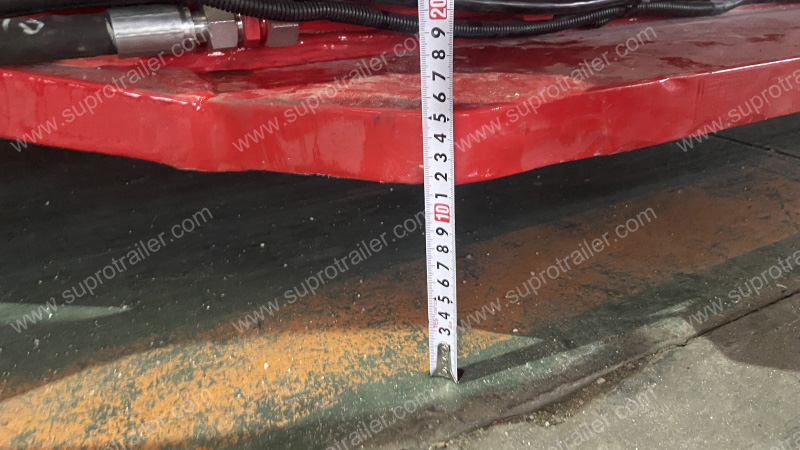 350 tons drop deck bed with Goldhofer THP/SL