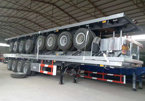 3 Conjuntos de Remolques para Contenedores Transportados por Tierra