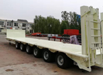Supro Trailer - Aprende las especificaciones del remolque de cama baja de varios ejes