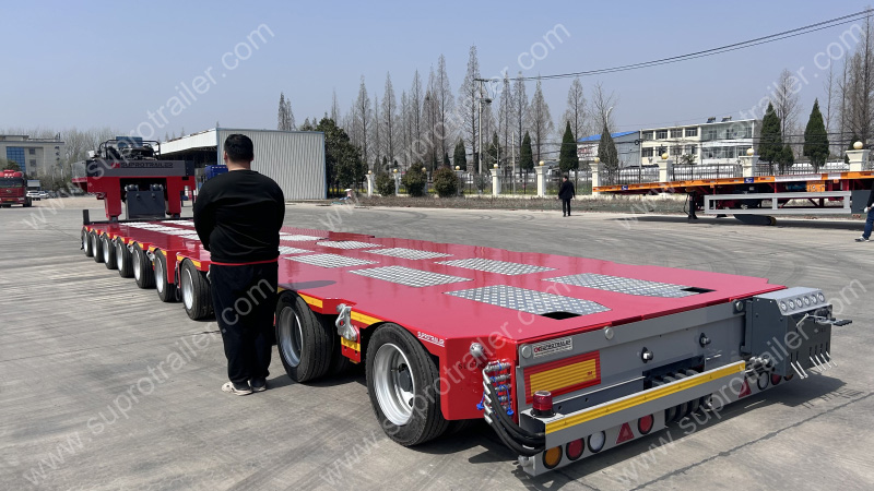 685mm Height Hydraulic Modular Trailer