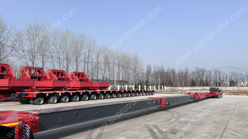 Extendable Spacer of Hydraulic Modular Trailer