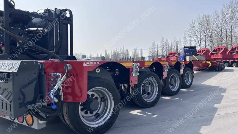 Extendable Spacer of Hydraulic Modular Trailer