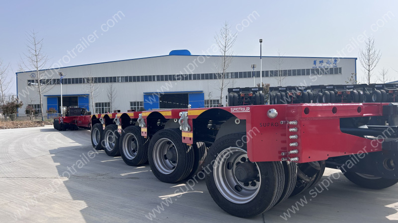 Extendable Spacer of Hydraulic Modular Trailer