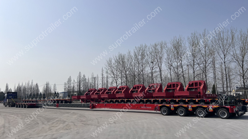 Extendable Spacer of Hydraulic Modular Trailer