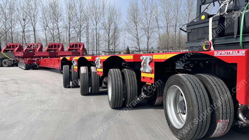 Extendable Spacer of Hydraulic Modular Trailer