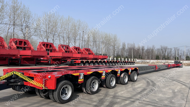 Extendable Spacer of Hydraulic Modular Trailer