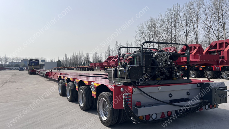 Extendable Spacer of Hydraulic Modular Trailer
