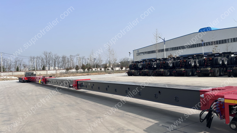Extendable Spacer of Hydraulic Modular Trailer