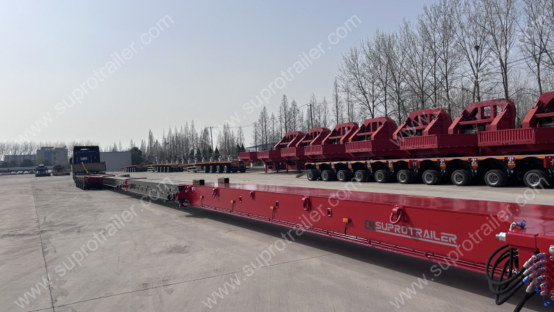 Extendable Spacer of Hydraulic Modular Trailer