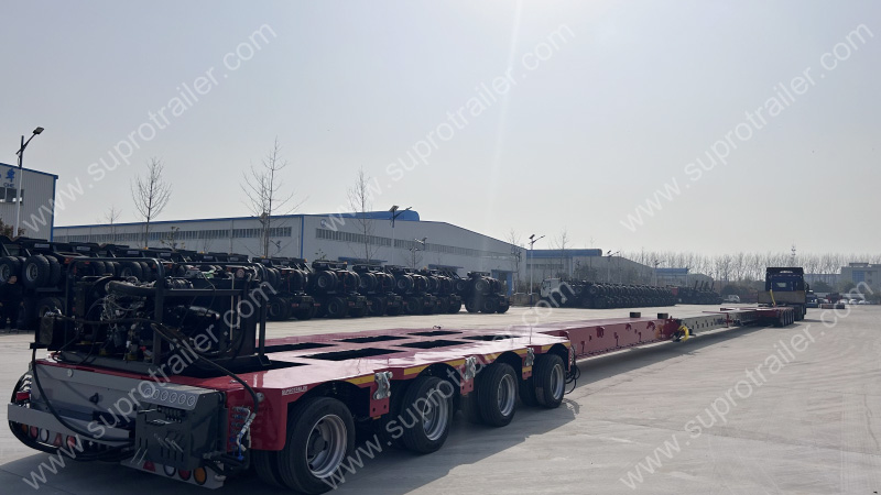 Extendable Spacer of Hydraulic Modular Trailer