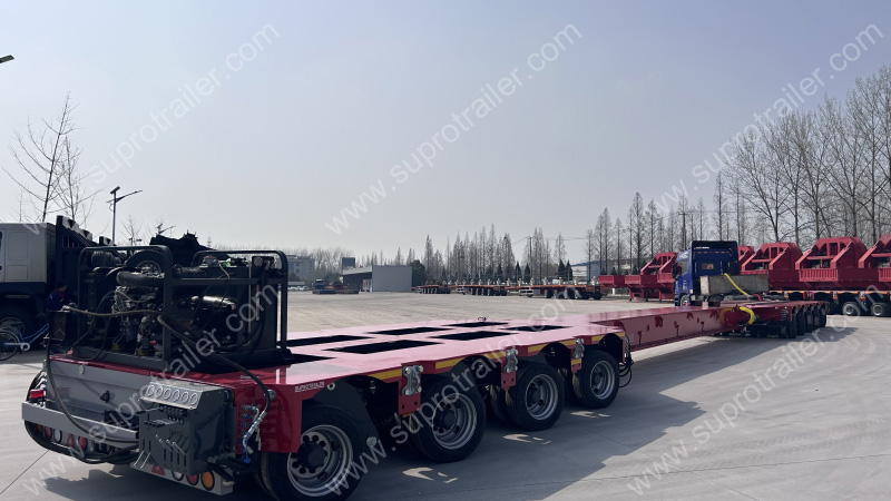 Extendable Spacer of Hydraulic Modular Trailer