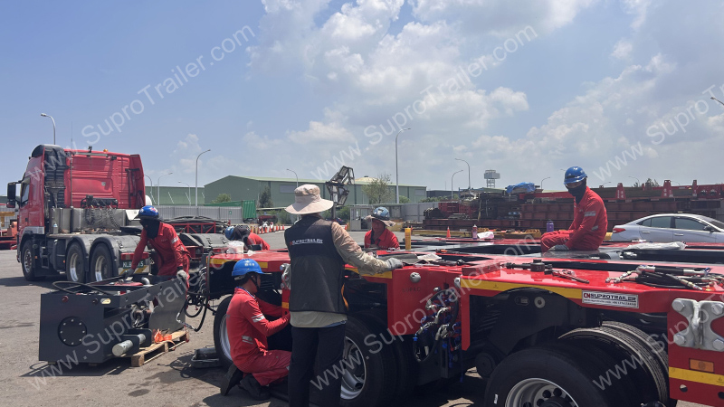 Supro Trailer after sale service