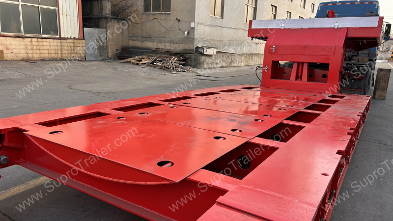 detachable gooseneck lowboy trailer