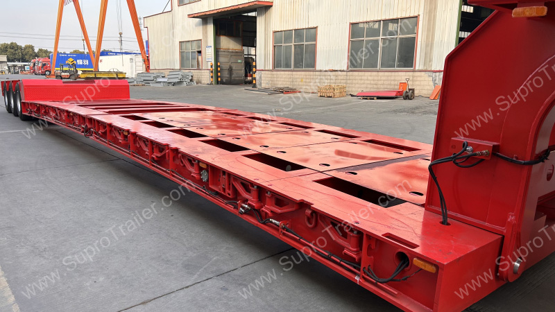 detachable gooseneck lowboy trailer
