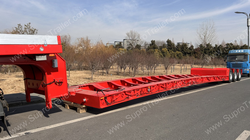 detachable gooseneck lowboy trailer