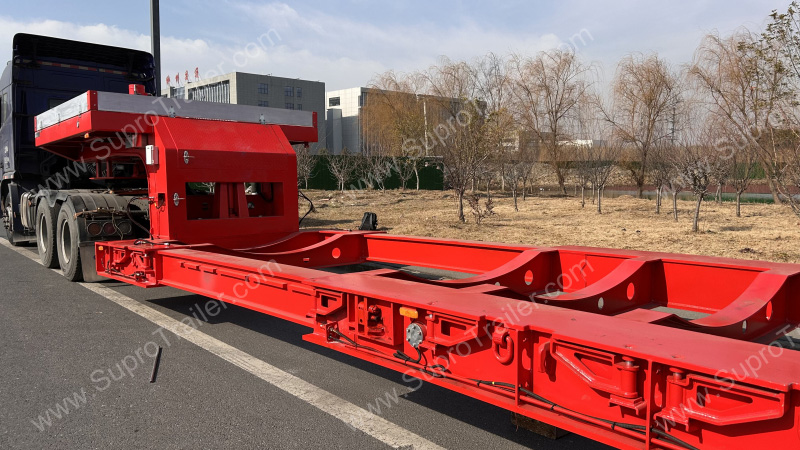 extendable lowboy trailer