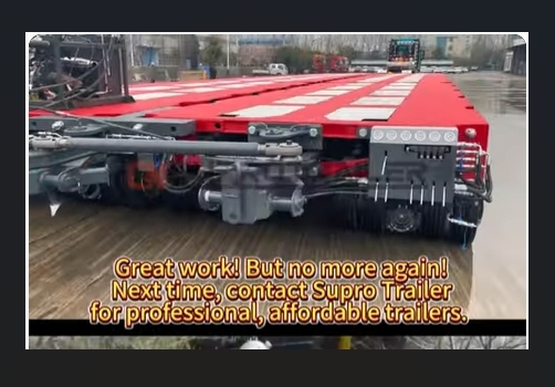 Remorque modulaire en béton armé à quatre files, à haut risque. Choisissez simplement Supro pour plus de sécurité.