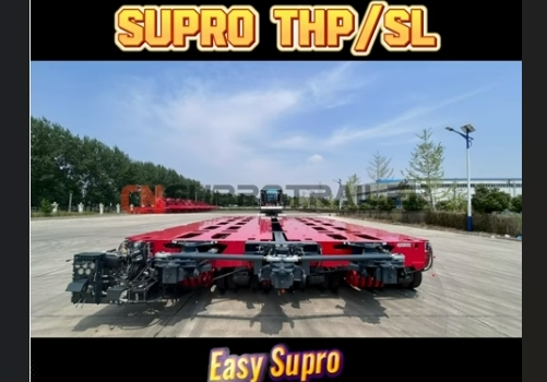 4 lignes Supro THP/SL ! Compatible avec le Goldhofer THP/SL ! Nous pouvons fournir les accessoires.