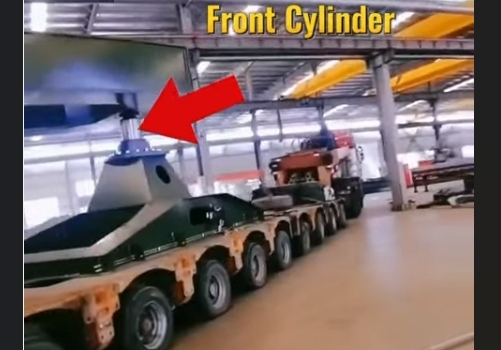 Pont à poutres de 400 tonnes : vérins de levage de haute qualité, dispositifs de rotation et systèmes anti-renversement ! Chargement complet !