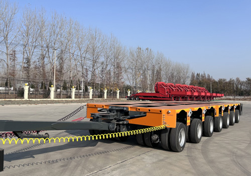 Remorque complète STN-V3 avec 7 essieux