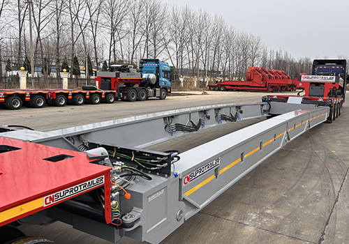 Pont de navire 5+3+5 m pour le marché européen.