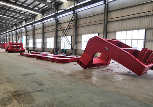 Pont à poutres de 180 tonnes pour remorque Dolly