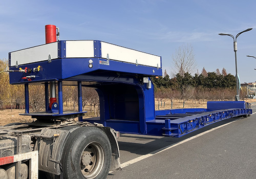 Pont de navire Pneumatique - Remorque semi-remorque Lowbed
