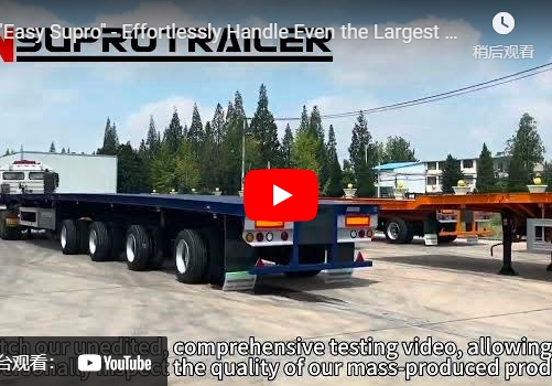 Mise en service de 18 ensembles de remorques extensibles