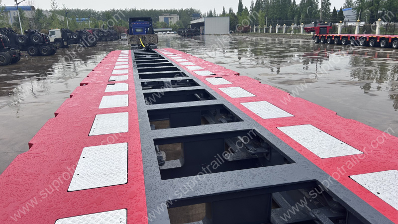 Split Hydraulic modular trailer