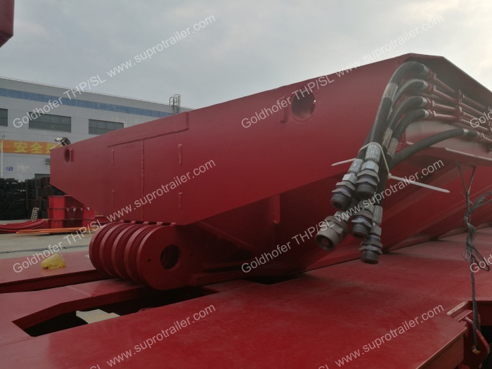 goldhofer trailer spacer