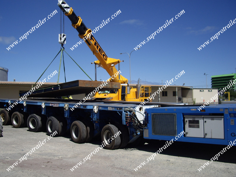 Spmt trailer 