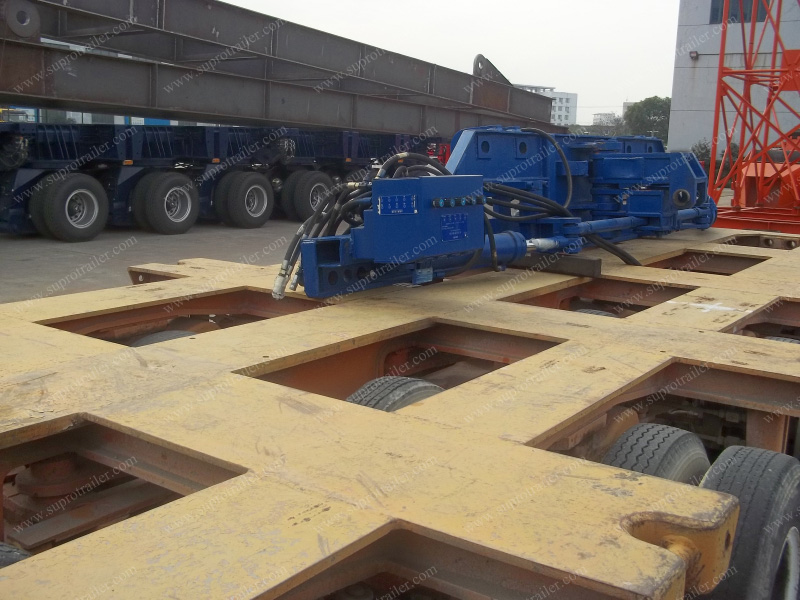 used nicolas hydraulic modular trailer for sale