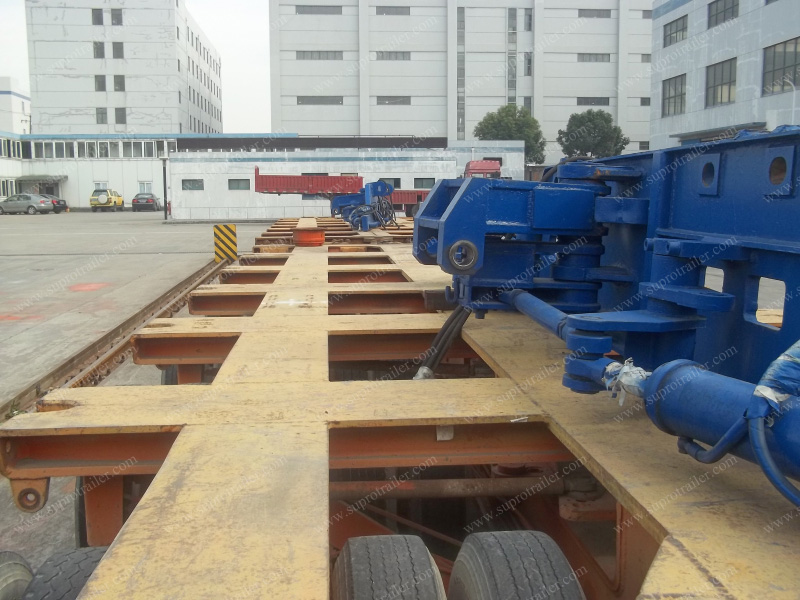 used nicolas hydraulic modular trailer for sale