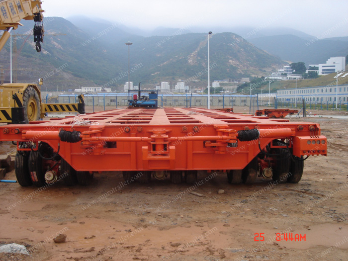 3 files hydraulic modular trailer