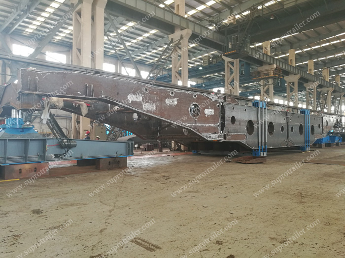 goldhofer girder bridge trailer