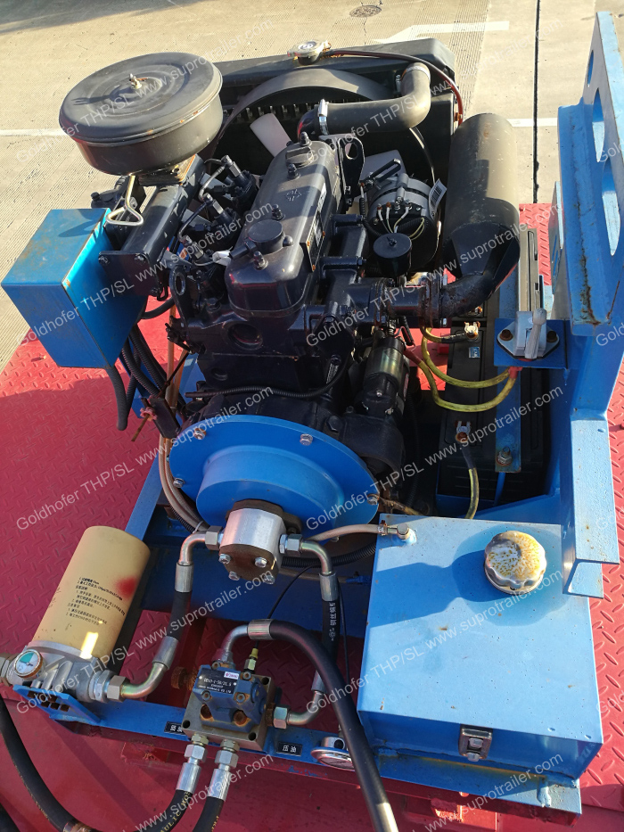 Goldhofer hydraulic modular trailer power pack