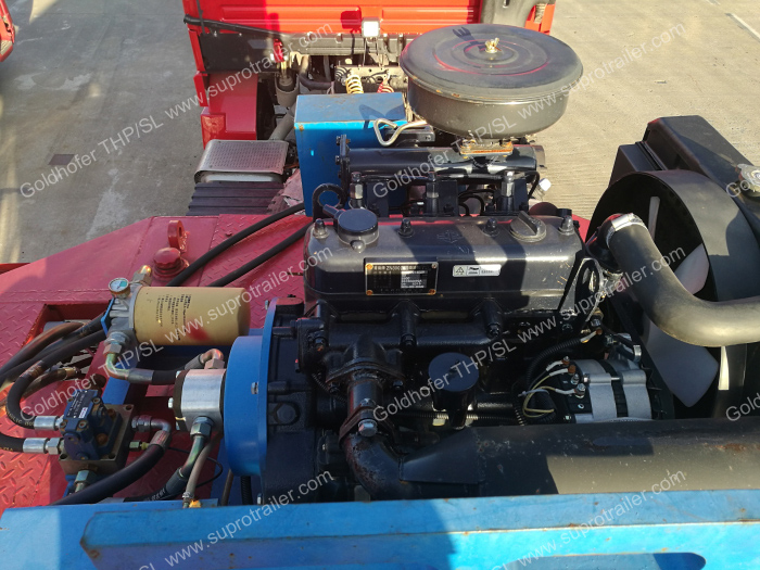 Goldhofer hydraulic modular trailer power pack