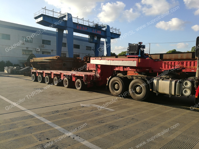 Goldhofer hydraulic modular trailer power pack Goldhofer hydraulic modular trailer power pack