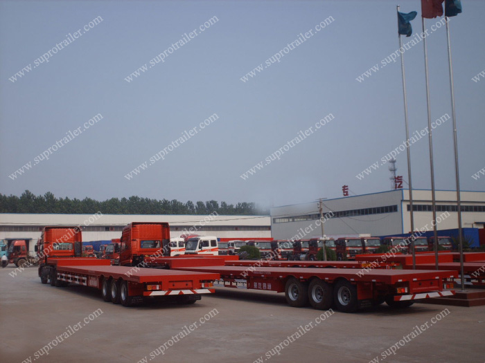 low loader trailers 