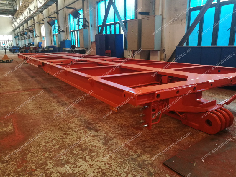 Nicolas hydraulic modular trailer spacer