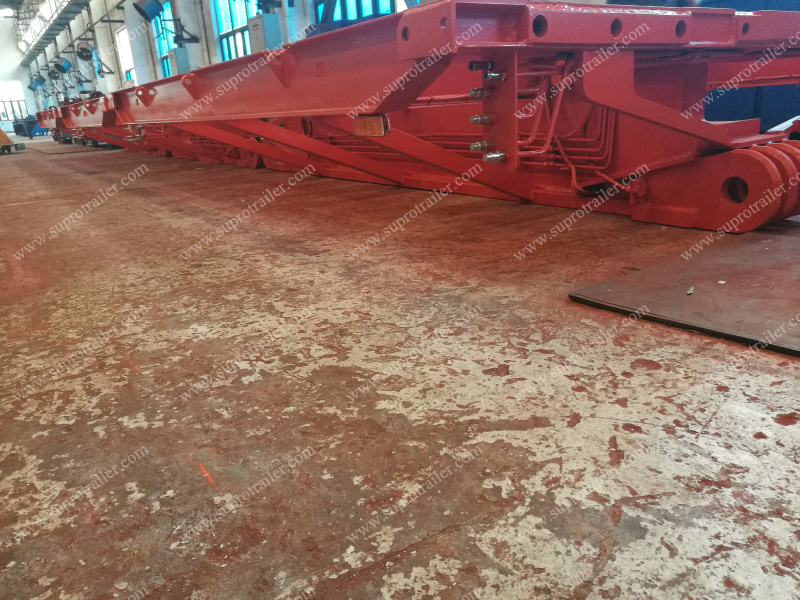 Nicolas hydraulic modular trailer spacer