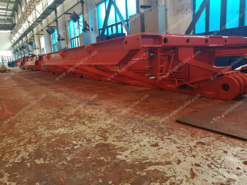 Nicolas hydraulic modular trailer spacer