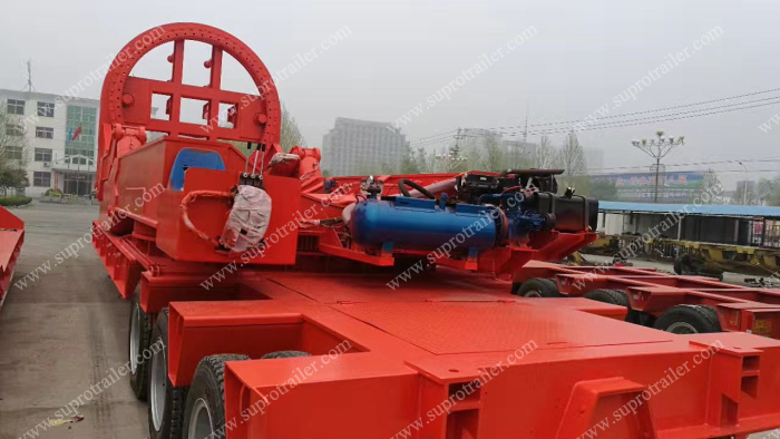 wind turbine blade trailer 