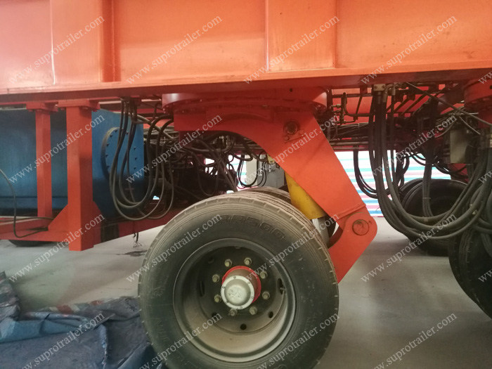 self propelled modular trailer