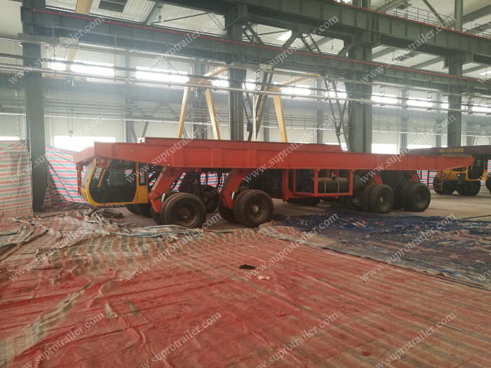 Hydraulic modular trailer 